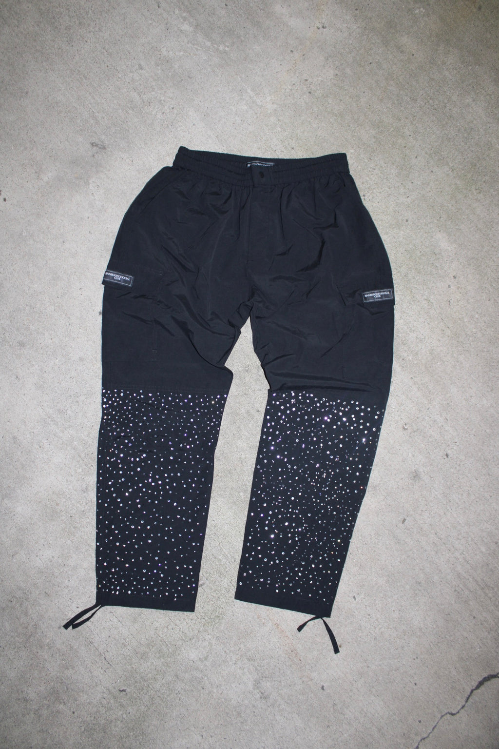 STARGAZING CARGO PANTS(BLACK)
