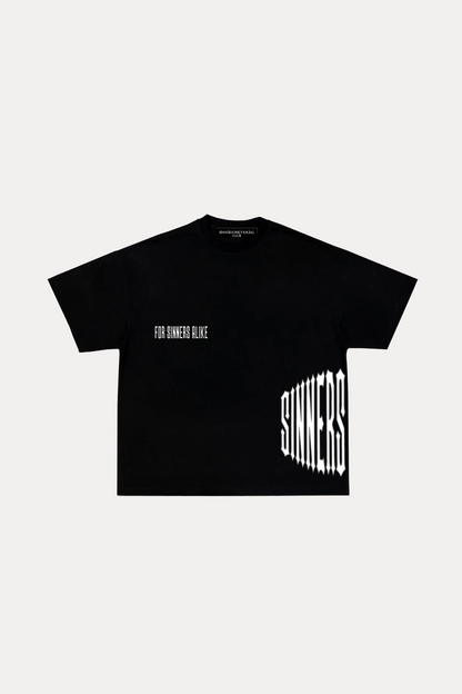 FOR SINNERS ALIKE SHIRT(BLACK)