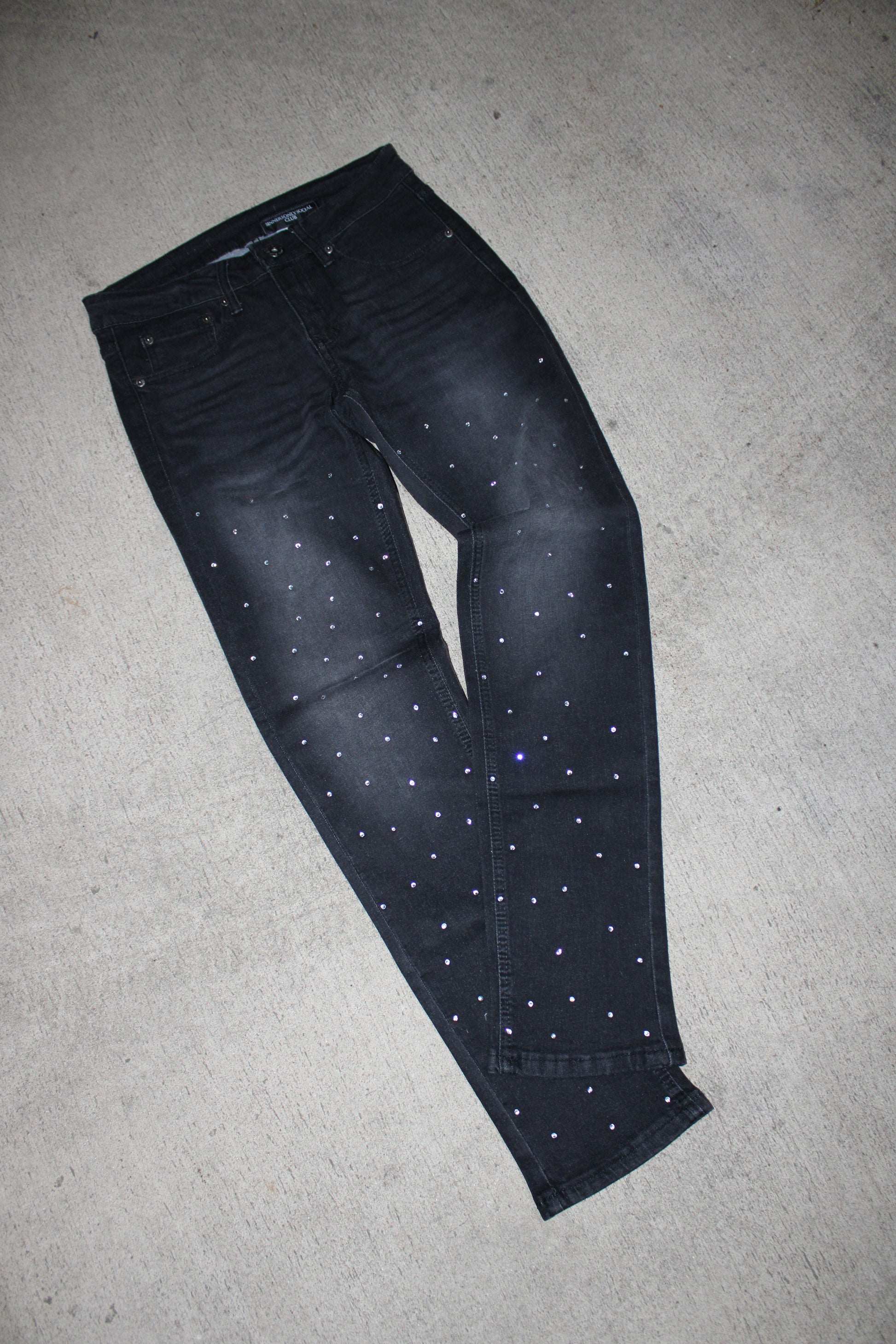 SINNER JEANS(VINTAGE BLACK)