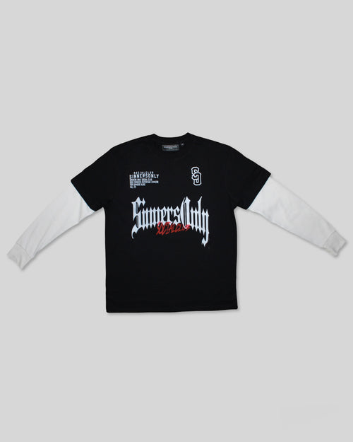 EMBLEM LONGSLEEVE(BLACK)